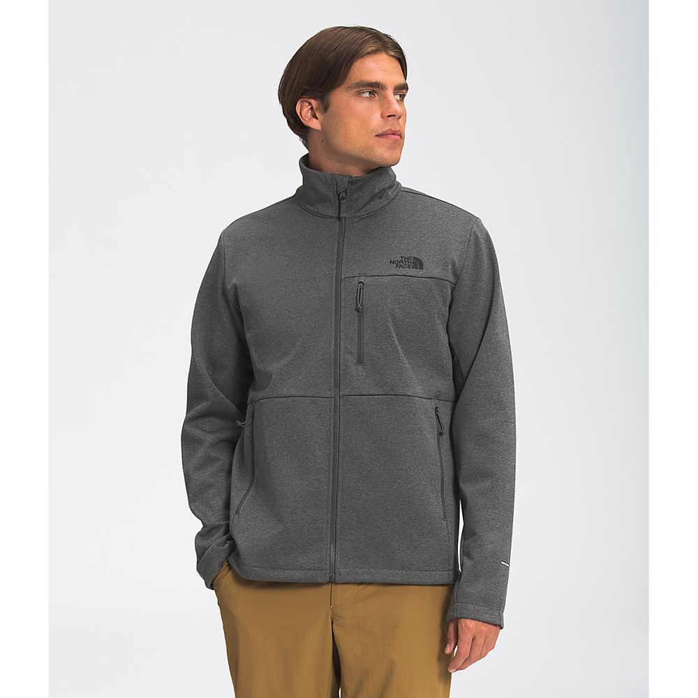 The North Face Insulated Jacket Mens Australia - The North Face Apex Canyonwall Eco Dark Grey (VQI-4